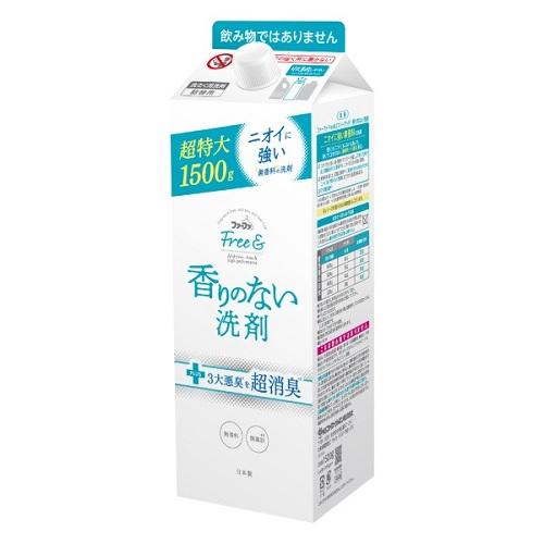 フリー＆（フリーアンド） 超コンパクト液体洗剤 無香料の商品画像